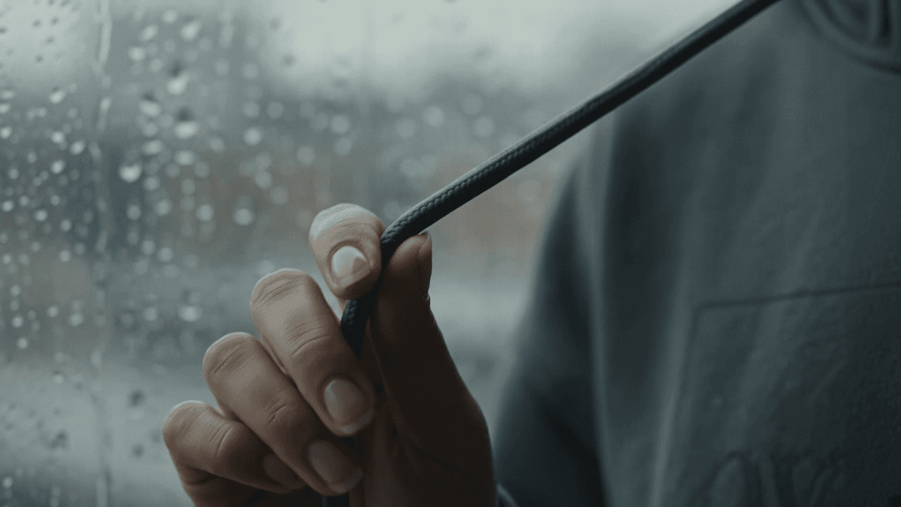 Rain on glass